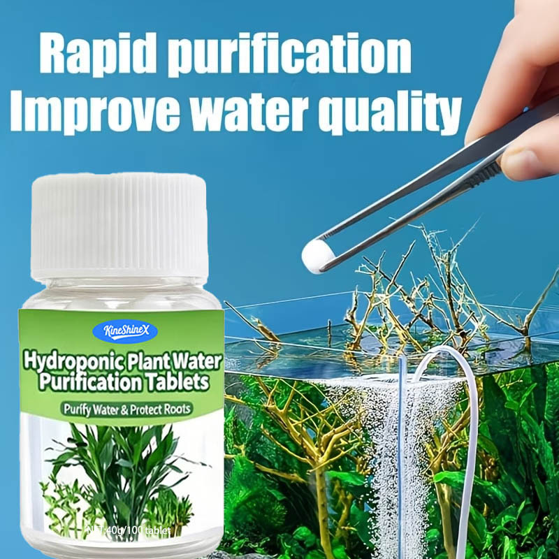 Aquarium Plant In Pot - Hydroponische waterzuiveringstabletten - direct bruikbaar water