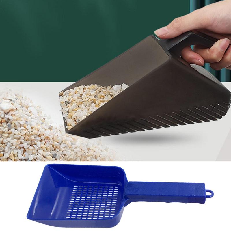 Planted Aquarium With Gravel - Aquarium Grind Zeef Schep Zand Schraper