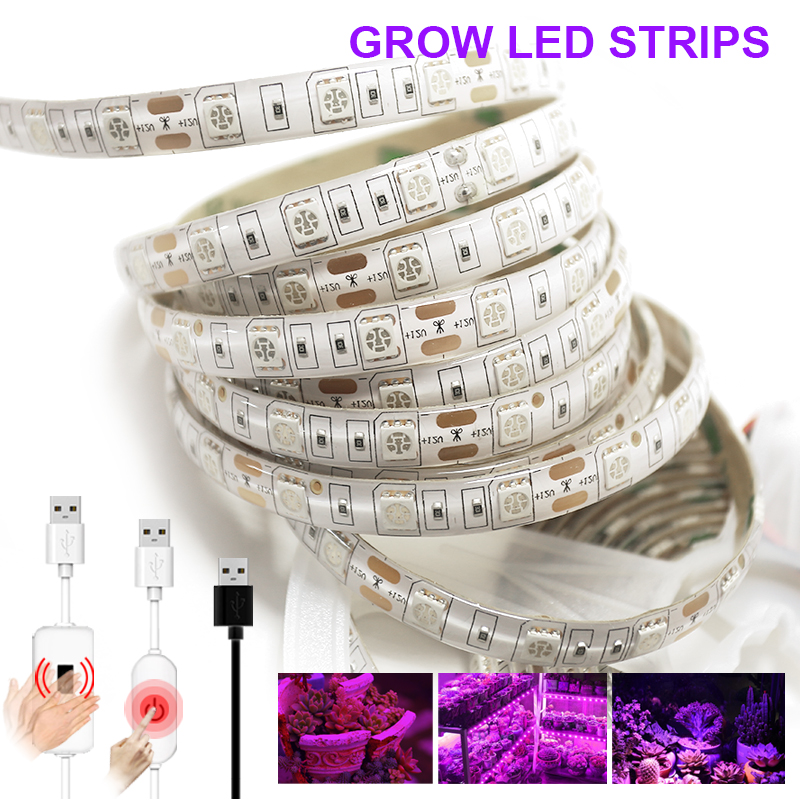 Planted Aquarium Hours - LED Strips 5V Grow Led Bloem