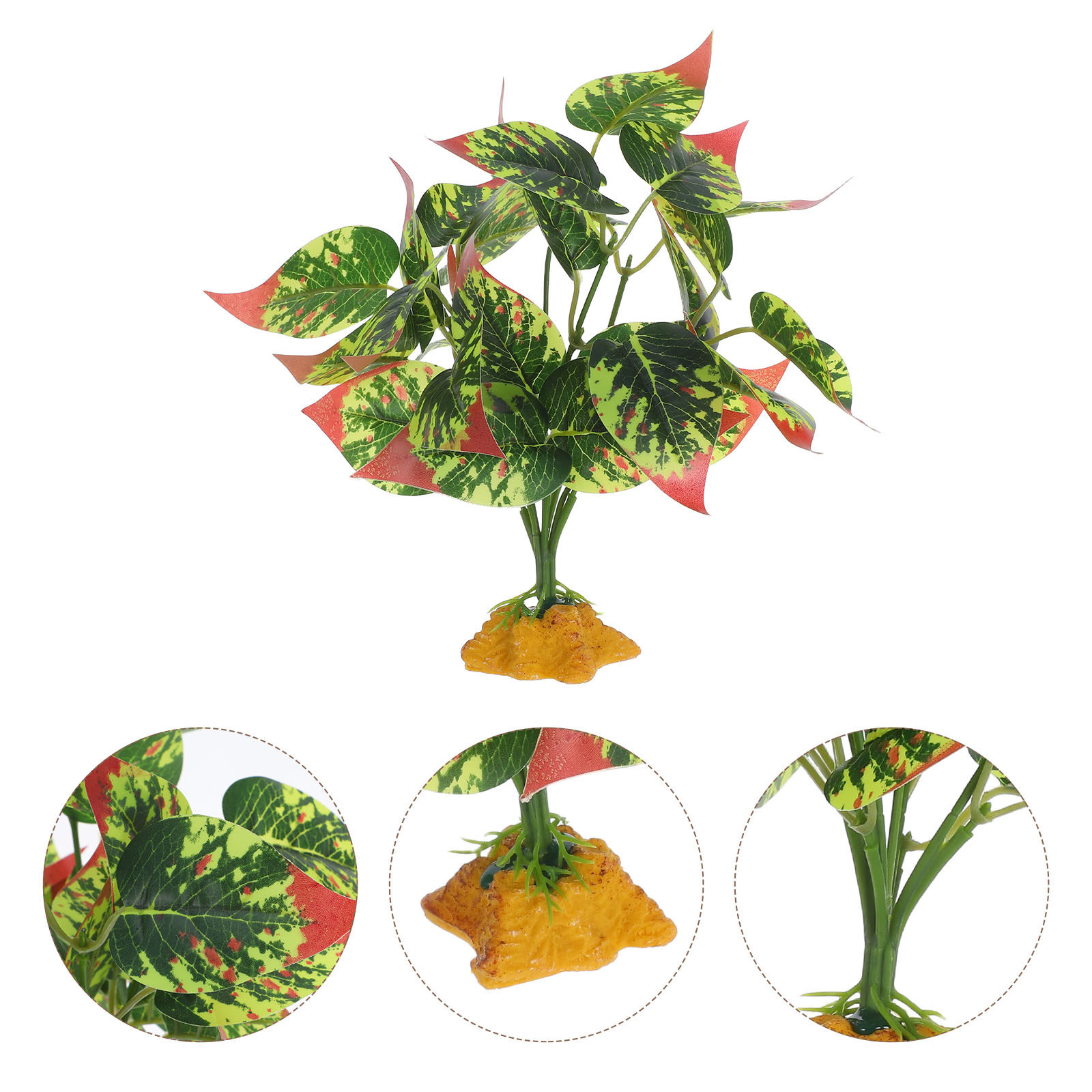 Aquarium Plant Grass - Levensechte ABS Kunstplanten voor Terraria, Aquaria,