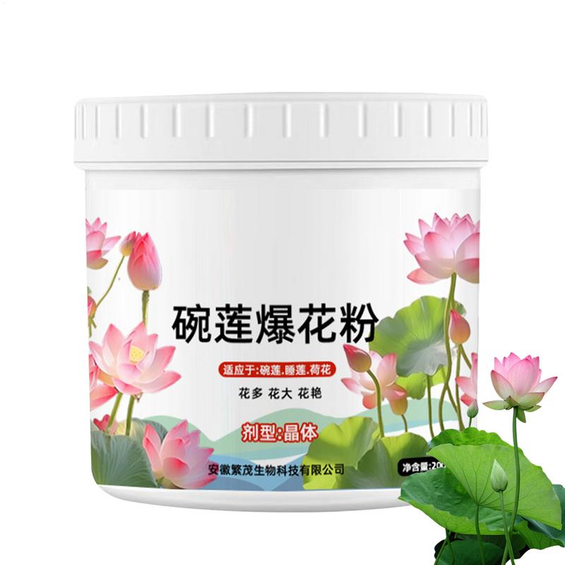 Aquarium Plant Nutrients - 200g Natuurlijke Waterlelie Bloeiende Meststof Poeder