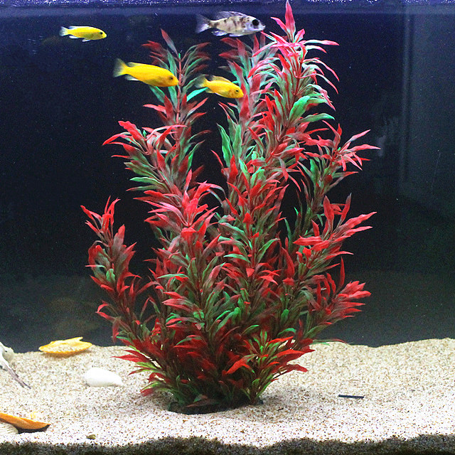 Aquarium Plant Grass - 50CM Kunstmatige Aquarium Zeldzame Planten Aquarium