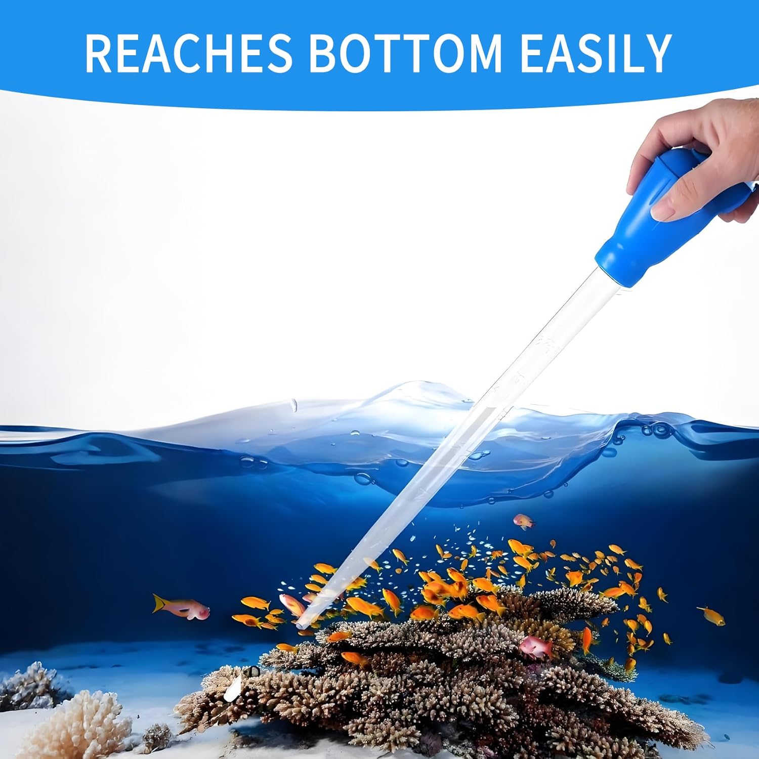 Aquarium Plant Nutrients - Lange pipet voor visaquarium koraalvoedingsapparaat lange