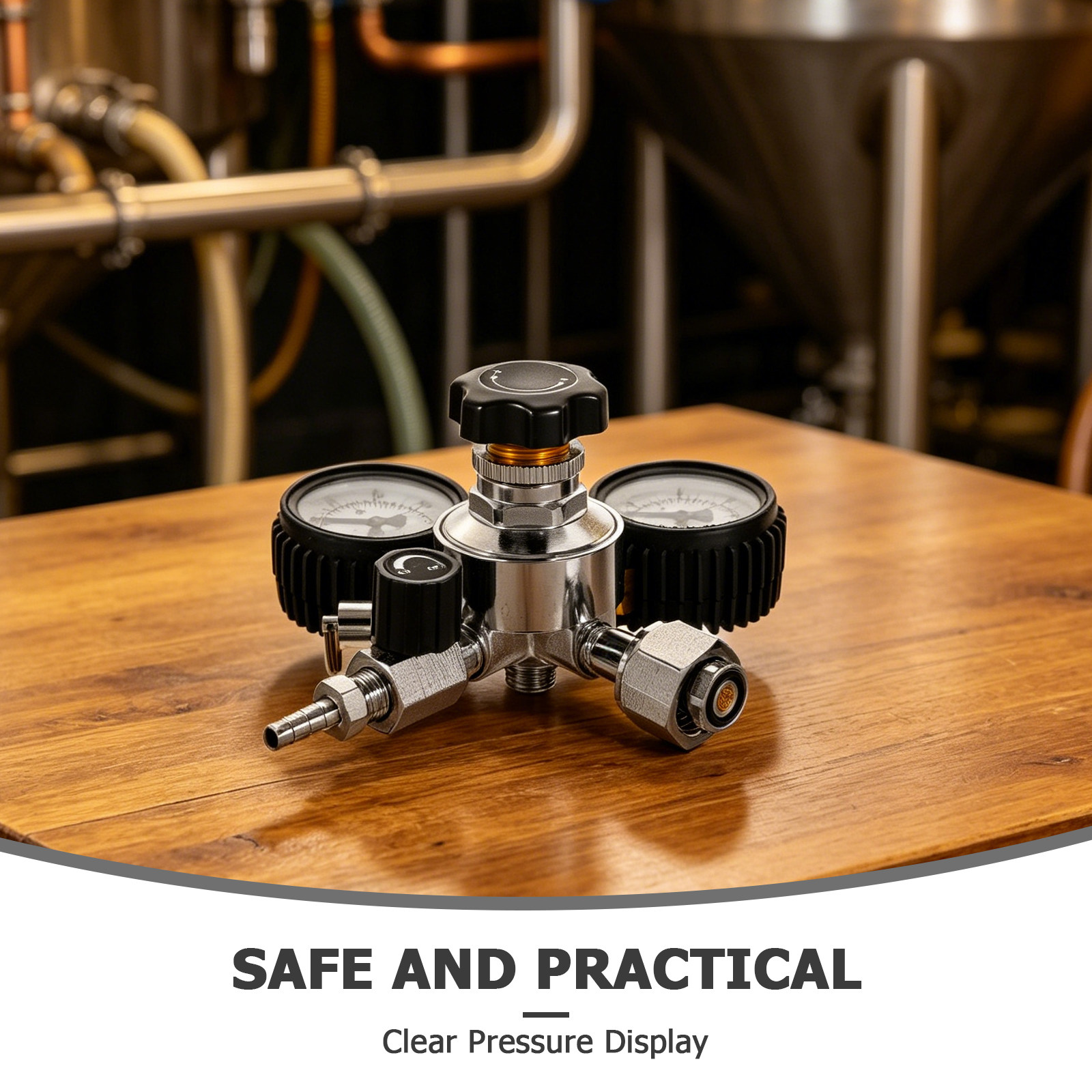 1Set Bierbrouwsysteem Cga320 D - Co2 Regulator Dual Stage recensie en prijs