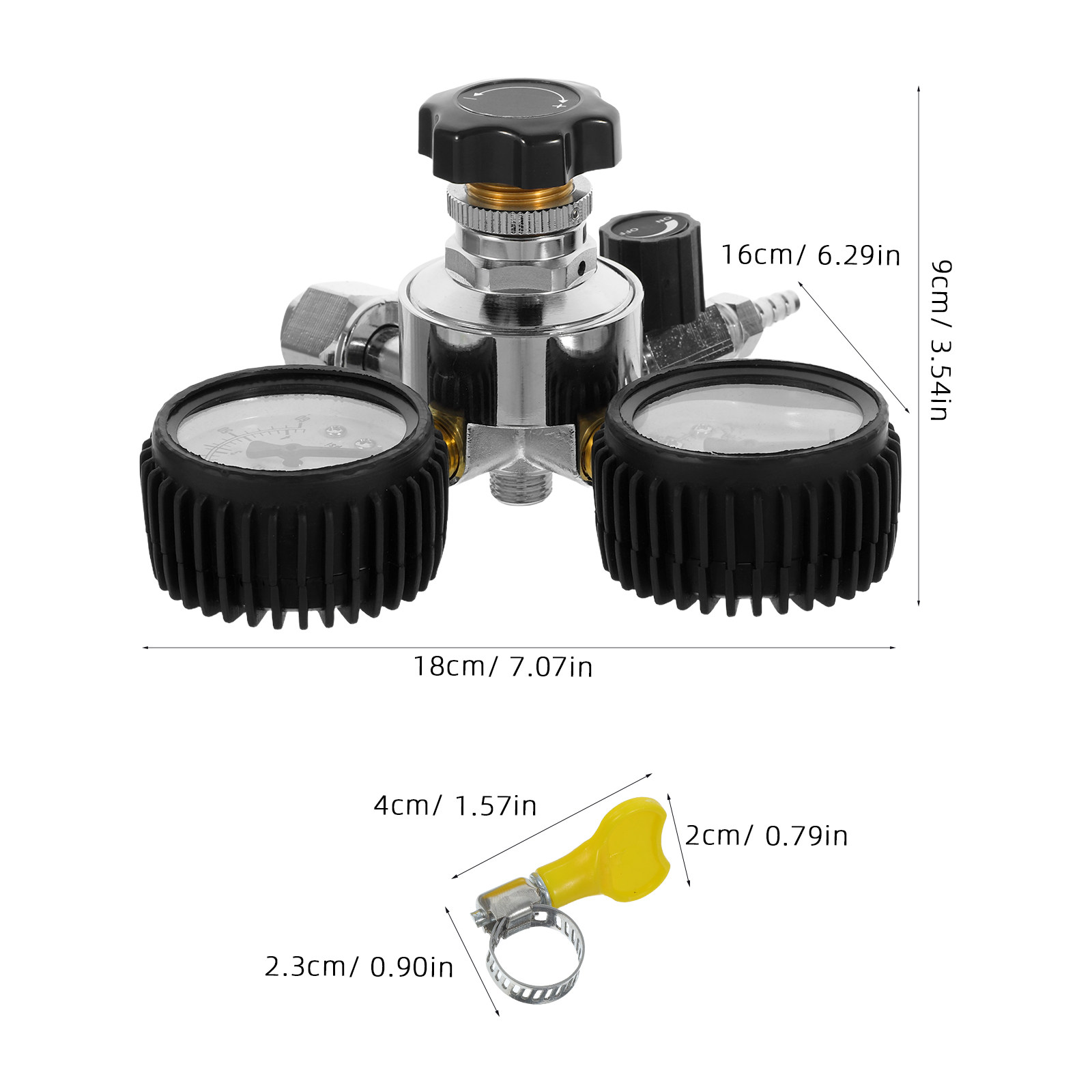 1Set Bierbrouwerijapparatuur C - Co2 Regulator Dual Stage recensie en prijs