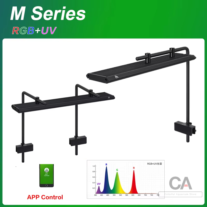 WEEK AQUA LED M Serie RGB+UV A - Planted Aquarium Cycling recensie en prijs