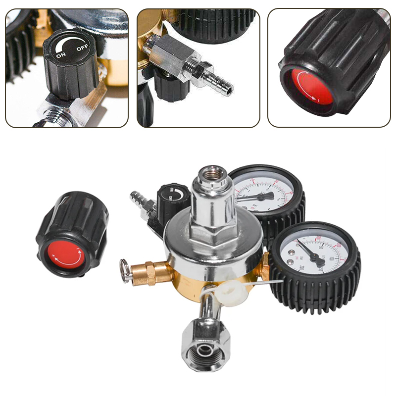CO2 Gasfles Regulator Kooldiox - Co2 Regulator Dual Stage recensie en prijs