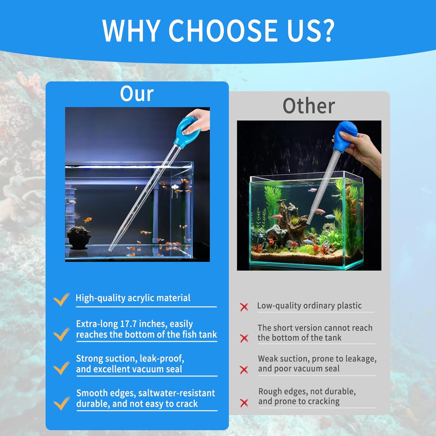 Lange pipet voor visaquarium k - Aquarium Plant Nutrients recensie en prijs